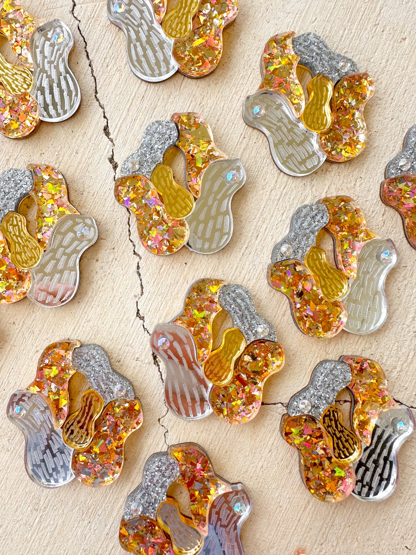 Chunky Bunch of Nuts Charms