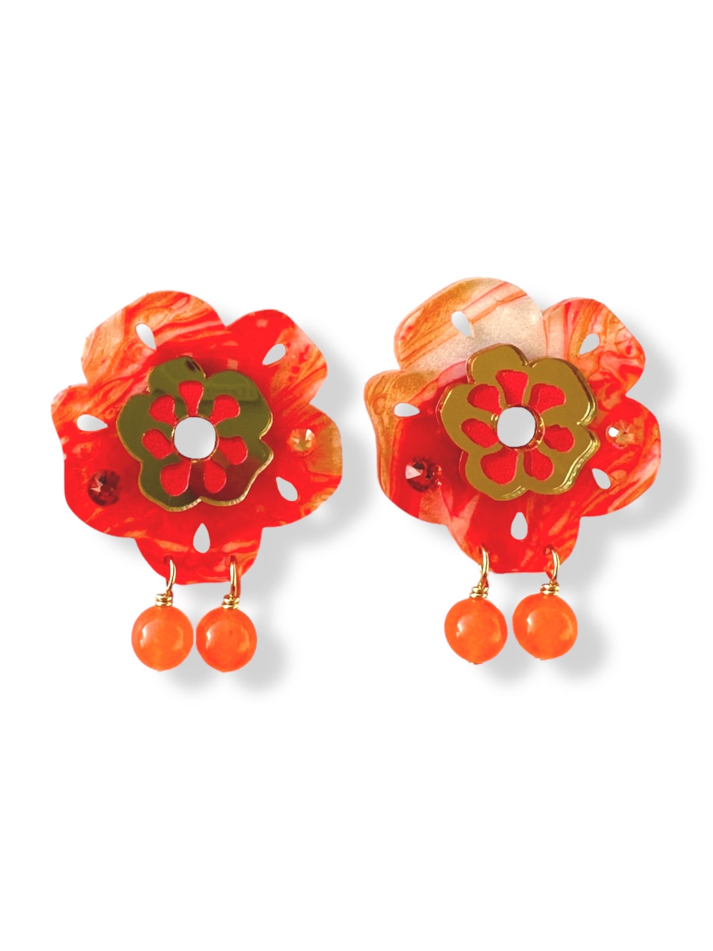 Chunky Sunshine Blossom Charms
