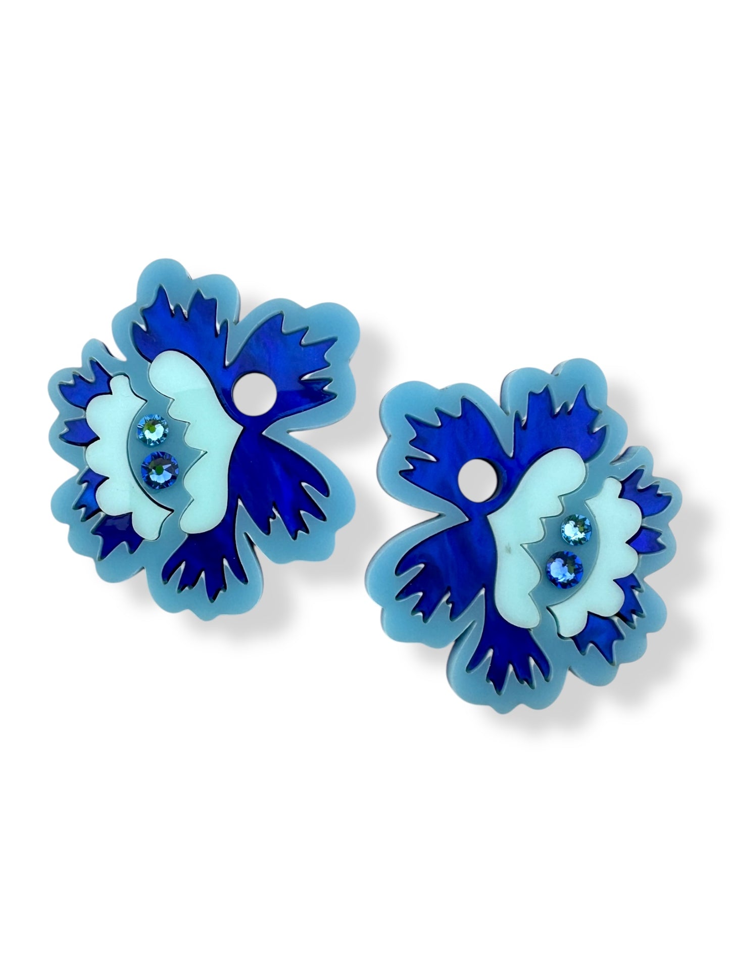 Chunky Peony Charms