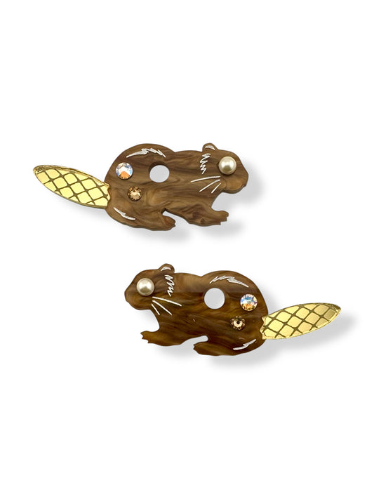 Chunky Beaver Charms