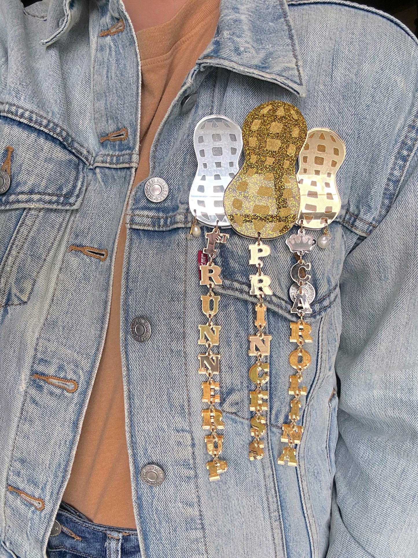 Customized Peanut Pin