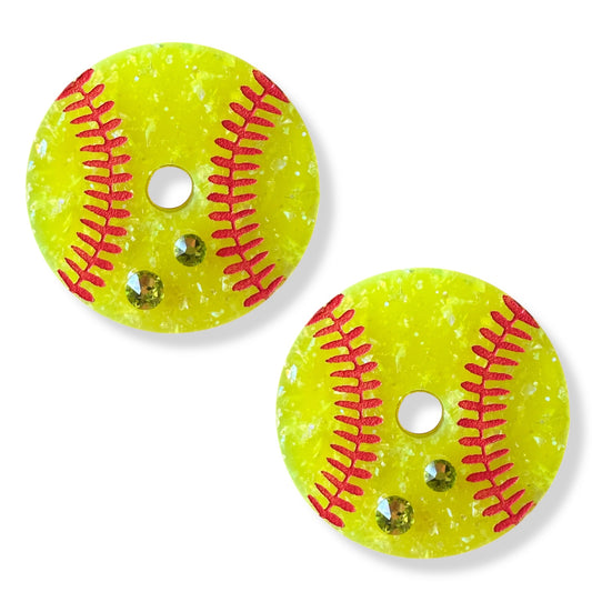 Chunky Softball Charms