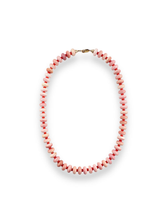 Conch Shell with Coral