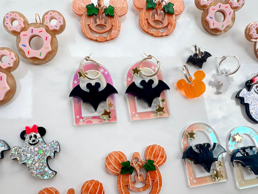Mickey Pumpkin Head Charms