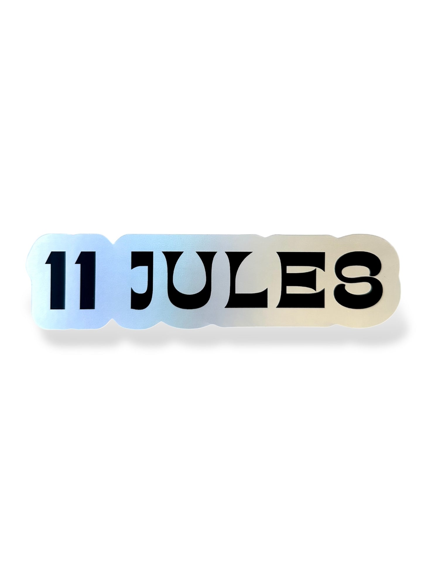 11 JULES Sticker