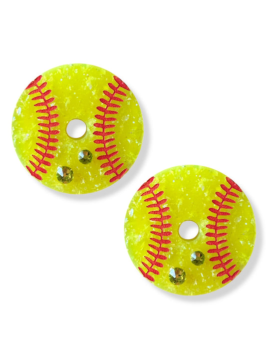 Chunky Softball Charms