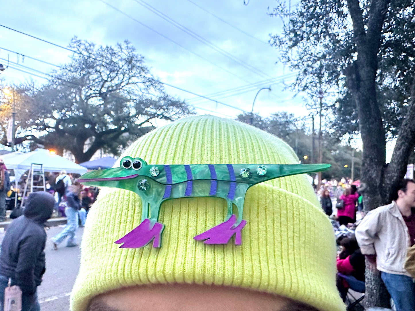 Miss. Gator Pin
