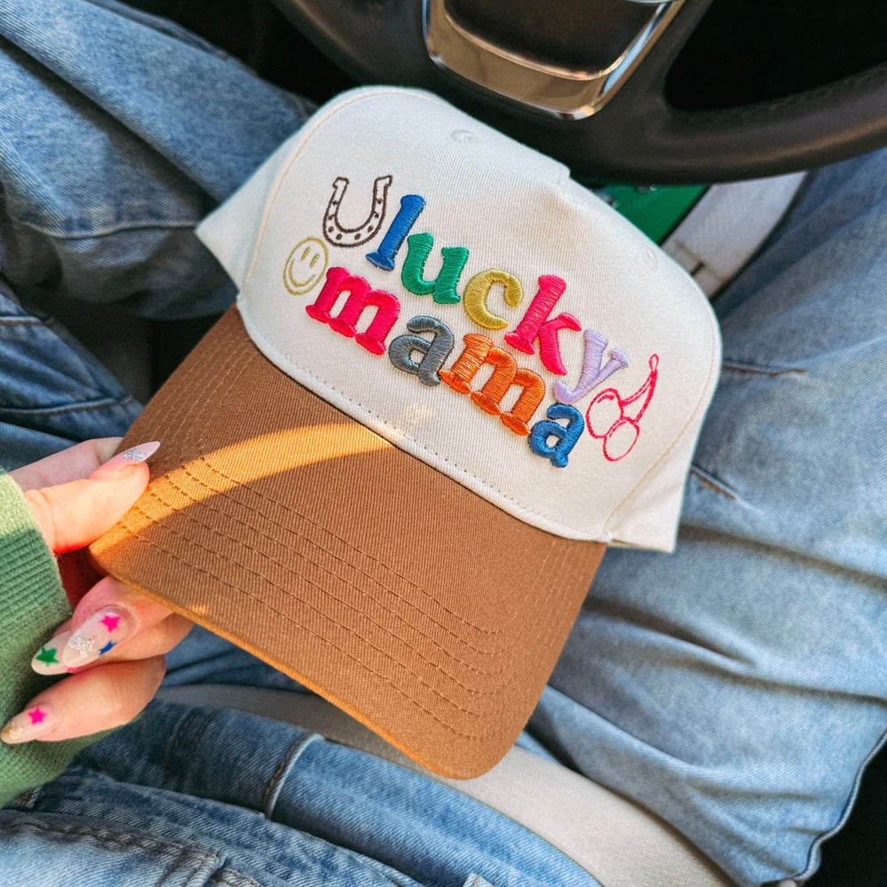 Lucky Mama Trucker Hat