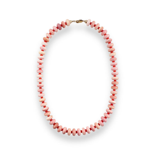 Conch Shell with Coral