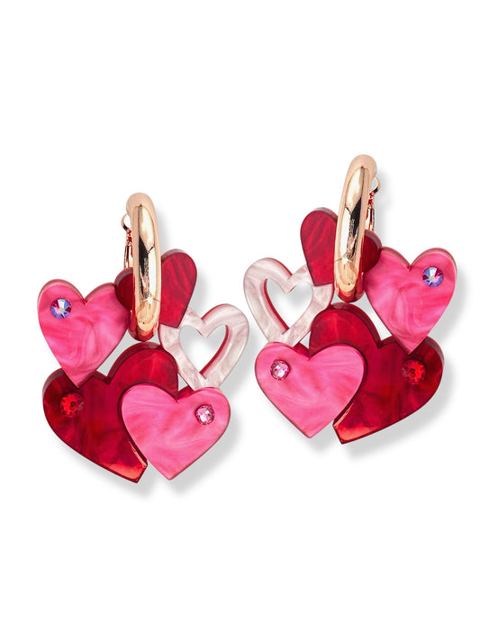 Chunky Hearts Charms
