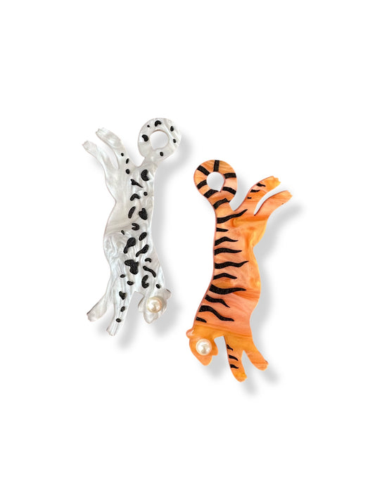 Chunky Jungle Cat Mismatch Charms