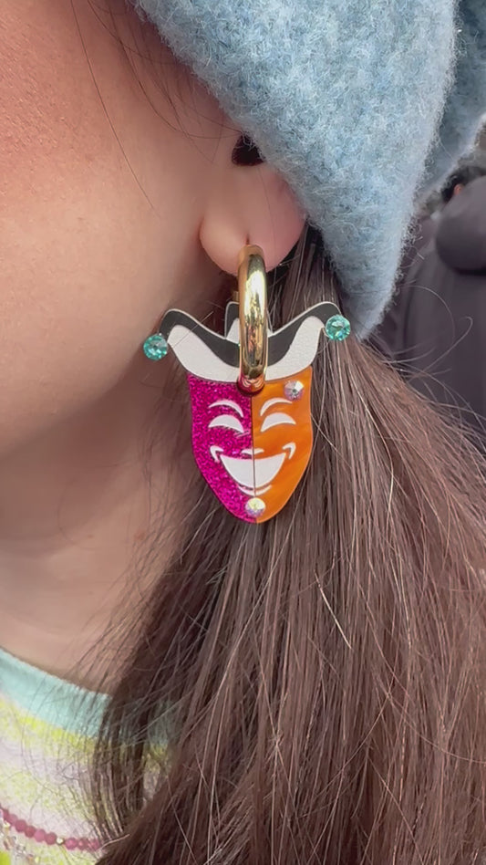 Chunky Theater Mask Charms